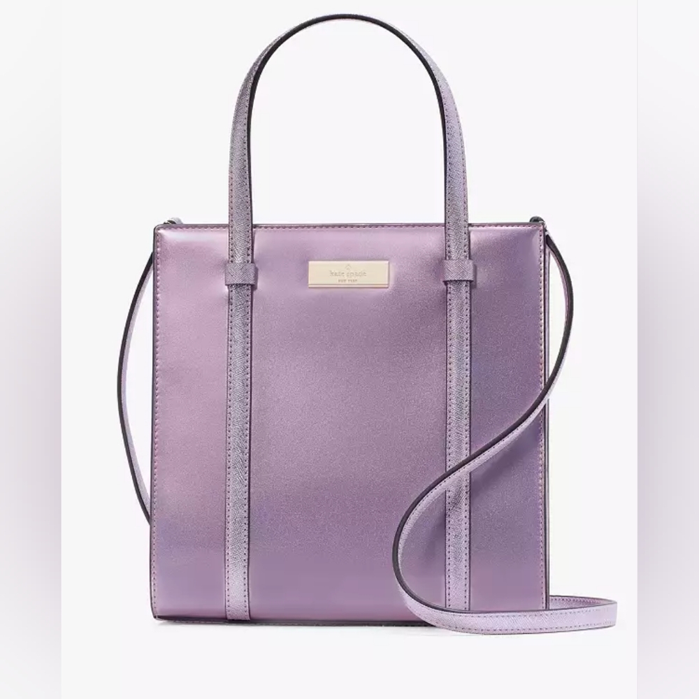 Kate Spade New York Kenzie Quartz Pink Women's Small Tote Purse - Picture 2 of 12